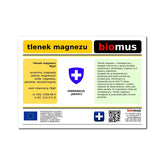 Magnesiumoxid. Geröstete Magnesia 87% WEISS 5kg BIOMUS - Biolaboratorium
